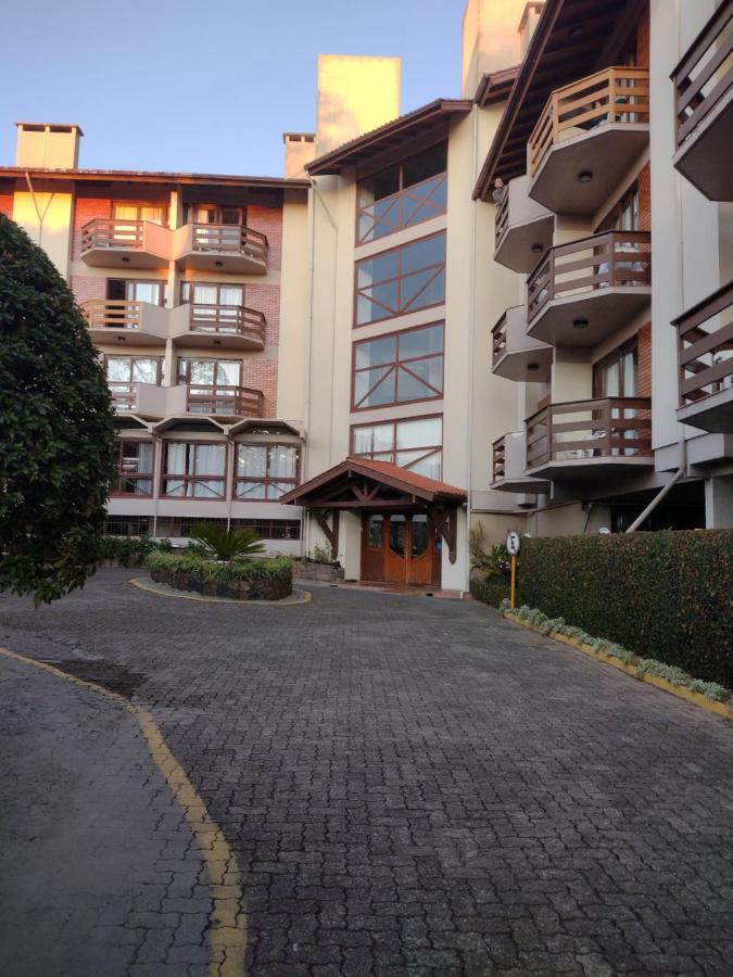 Flat No Residencial Pousada Serrano Centro Gramado Exteriör bild
